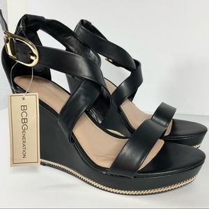 BCBGeneration BLACK WEDGES